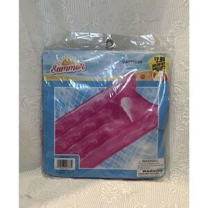 Vintage Momentum Brands Summer Inflatable Mattress Pool 67” X 21” Pink NISP